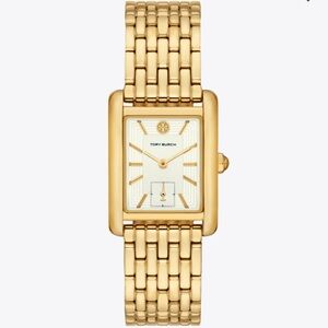 Tory Burch Gold Eleanor Watch TBW1060 NWT